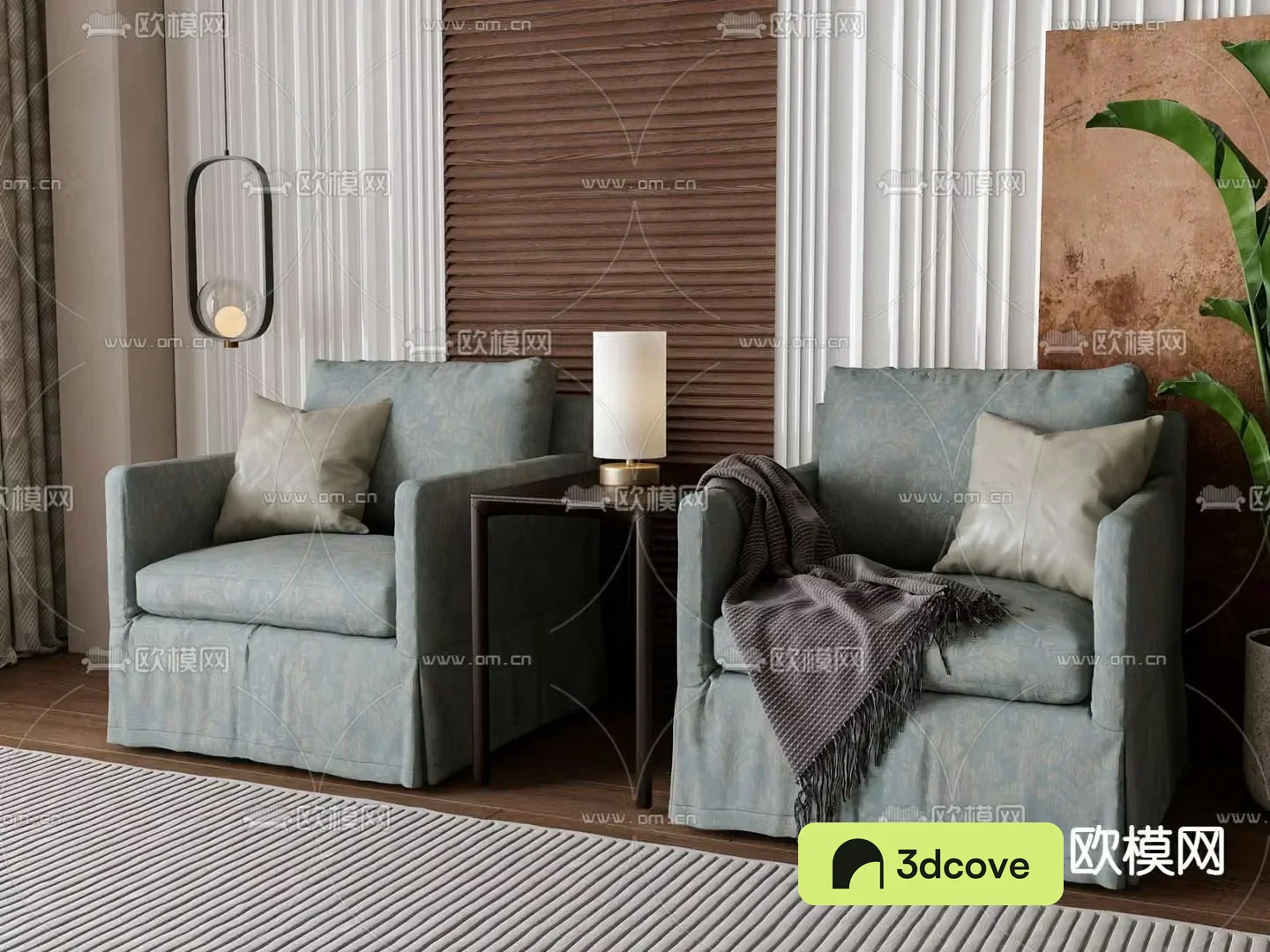American single sofa