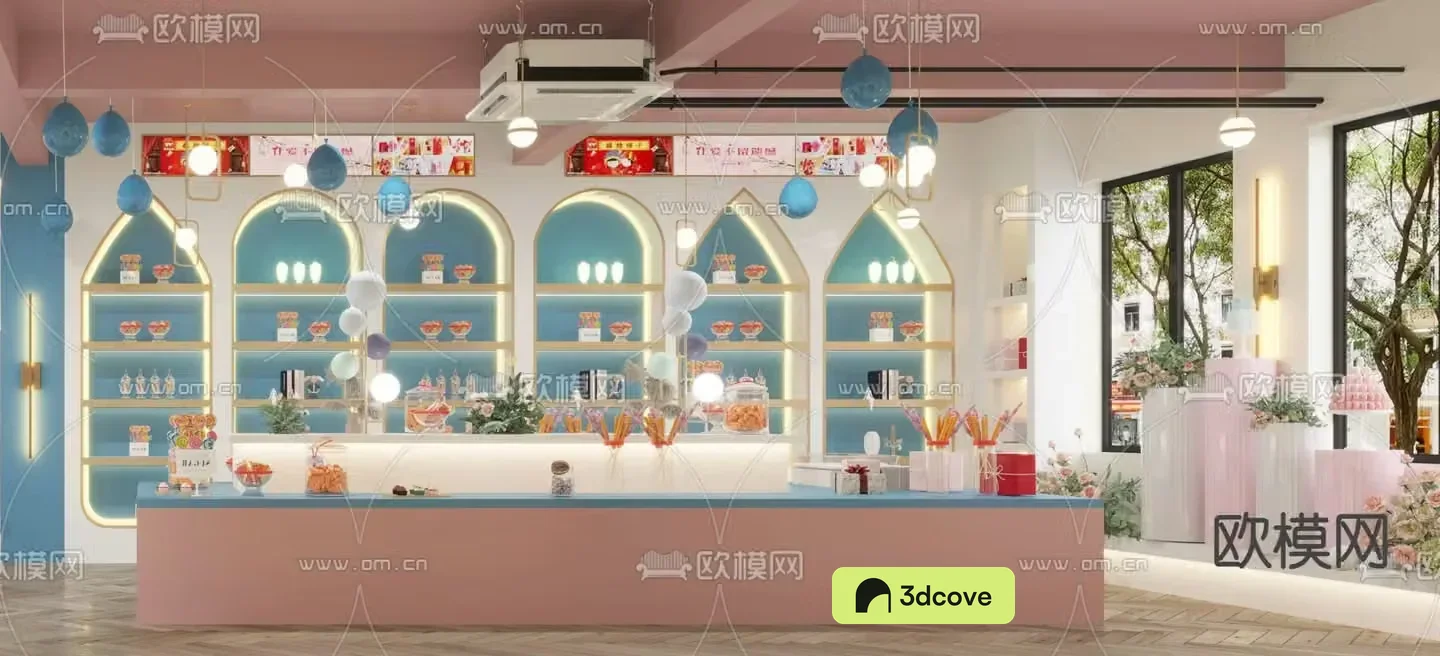 Dessert Shop Snack Shop