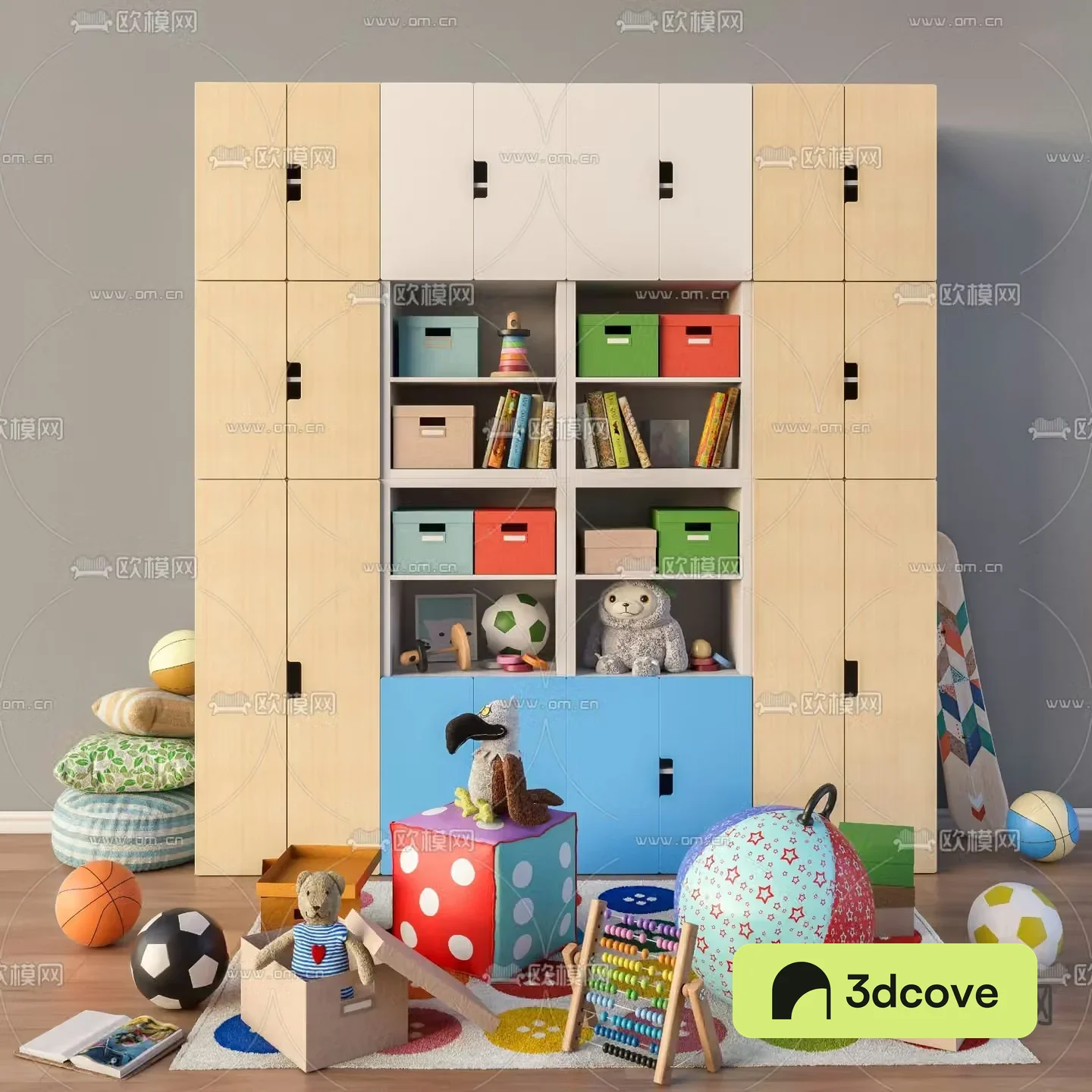 Modern children’s locker
