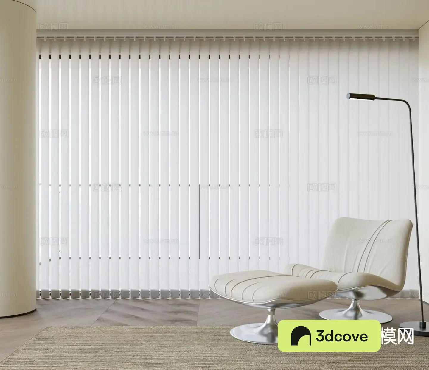 Modern Curtains Venetian Blinds Fantasy Curtain