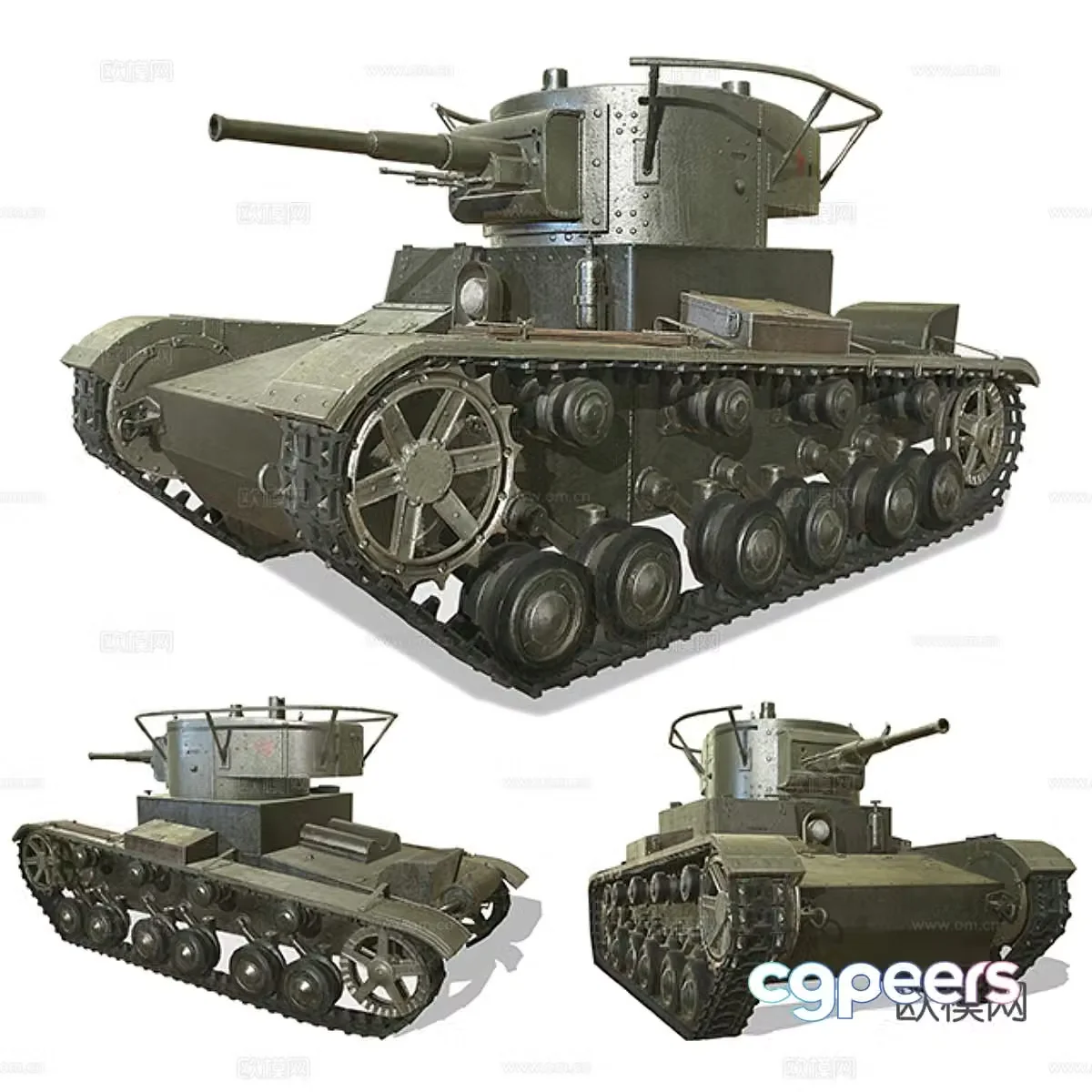 Tank 3d model