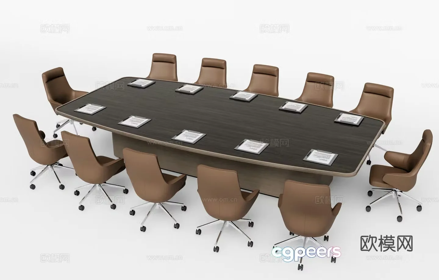 Modern conference table conference table 3d model