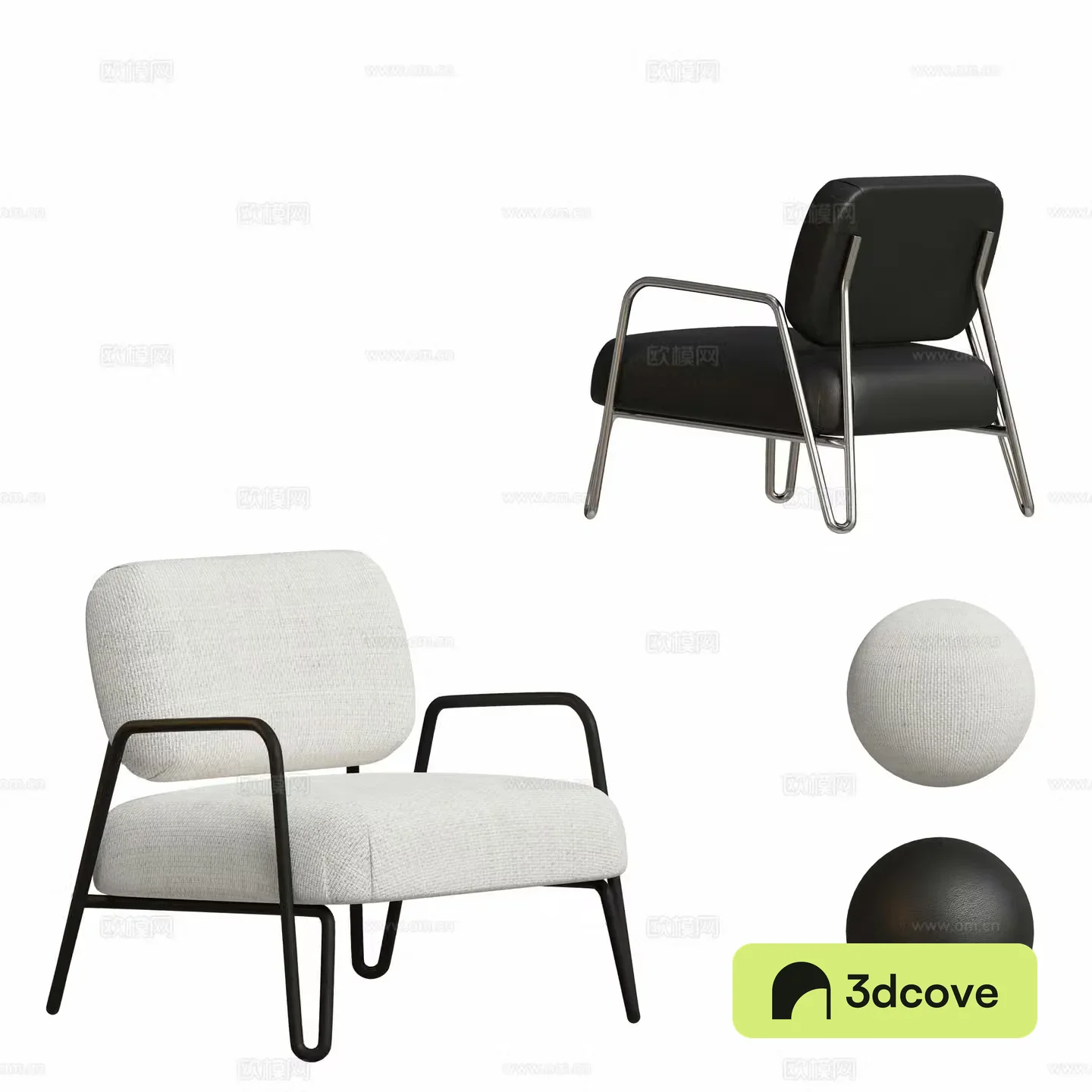 Modern lounge chair