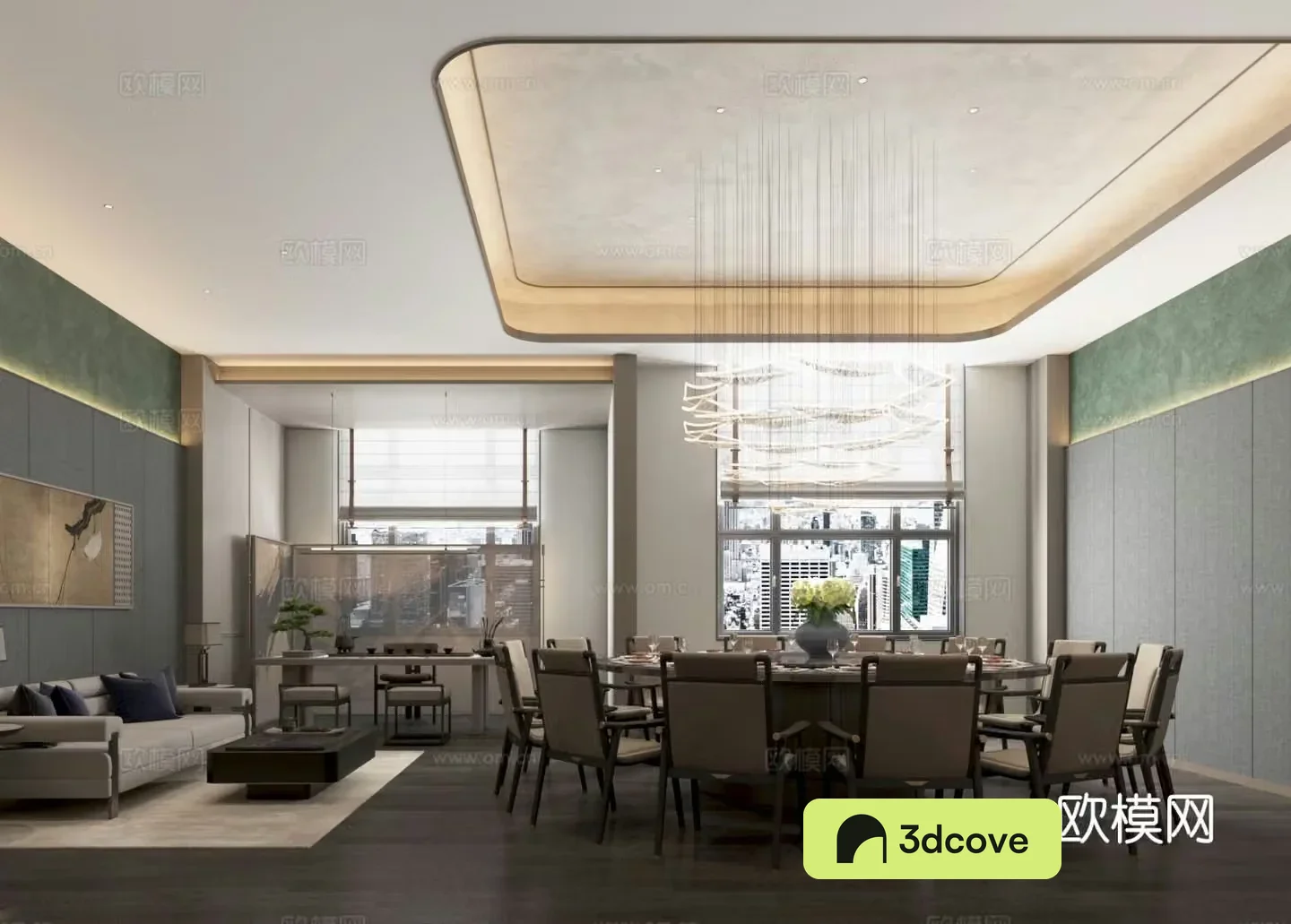 New Chinese restaurant private room