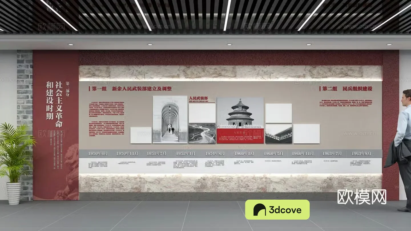Historical and cultural wall background wall promotional wall