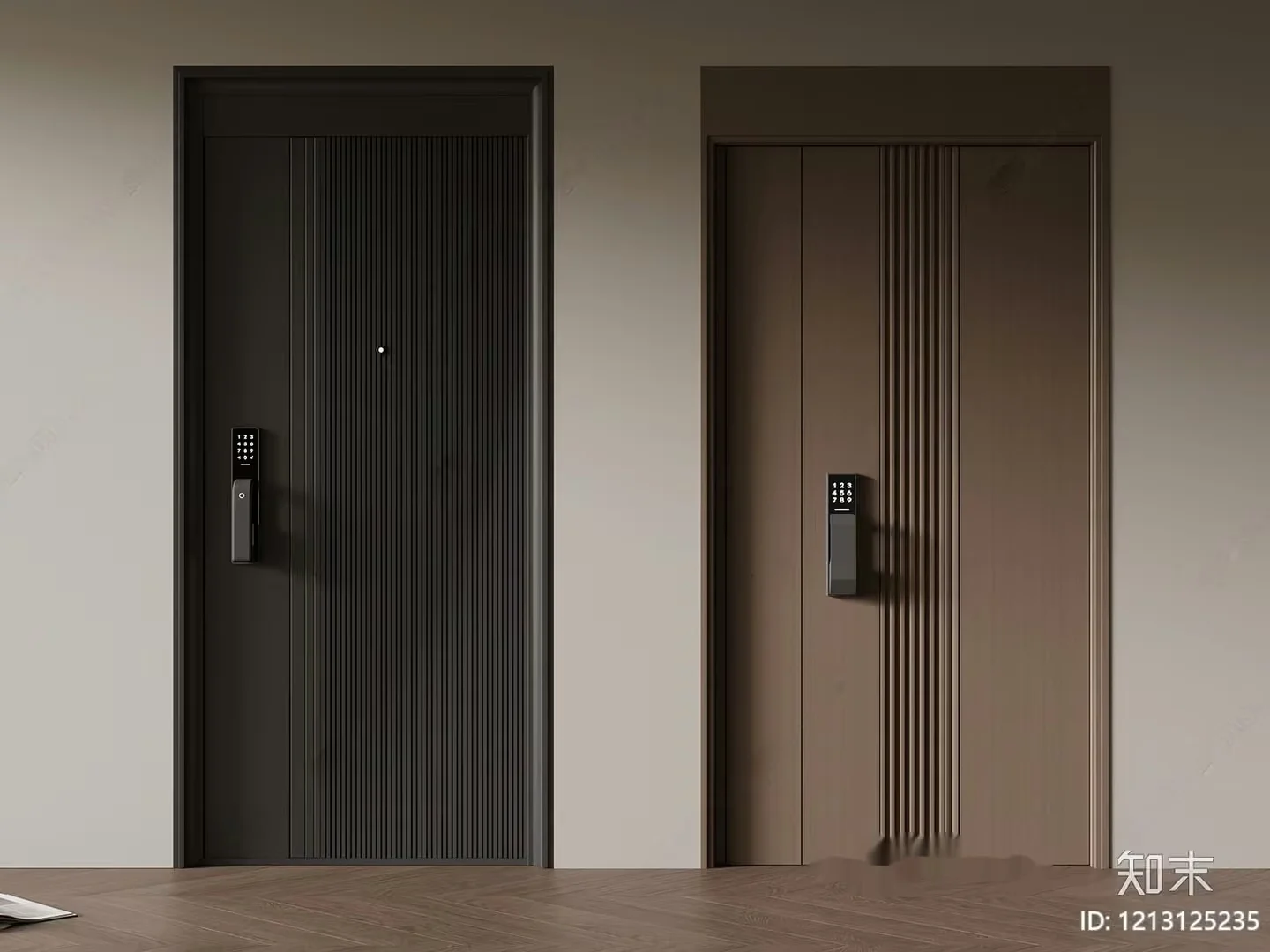 Modern Apartment Interior 3D Model – 4454 – VRAY Render