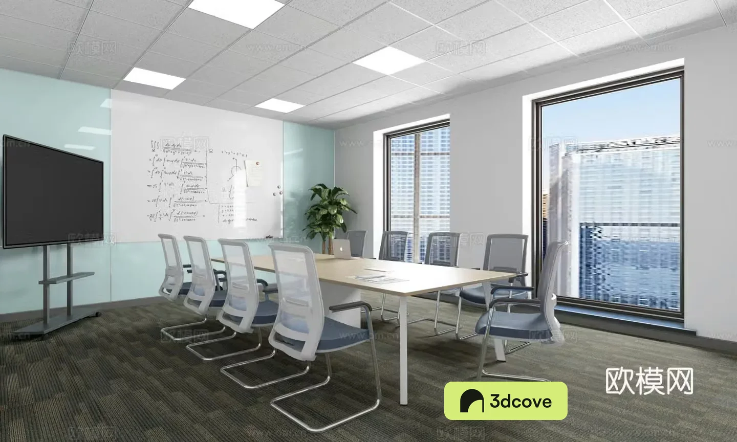 Modern conference room