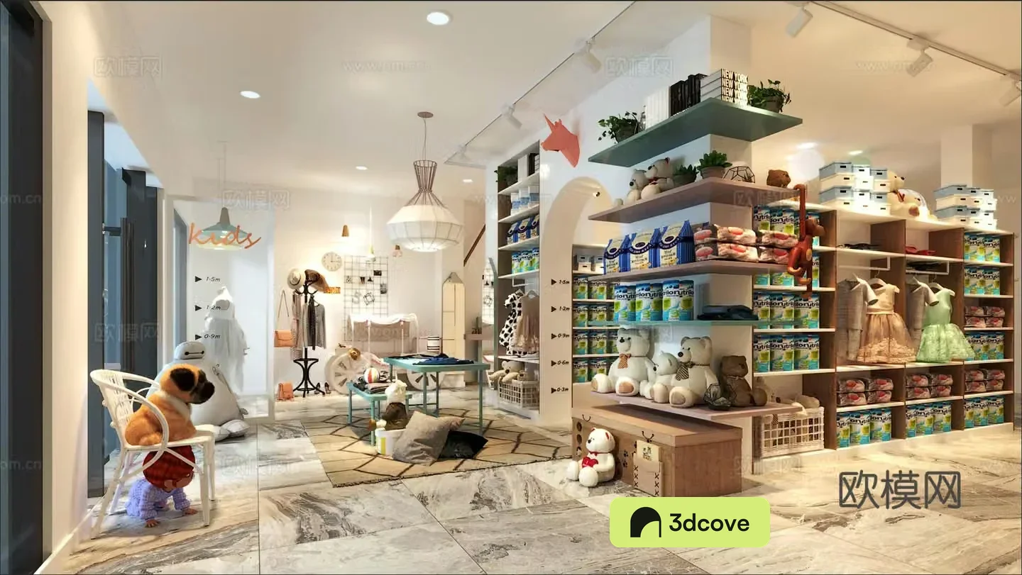 Modern mother and baby shop