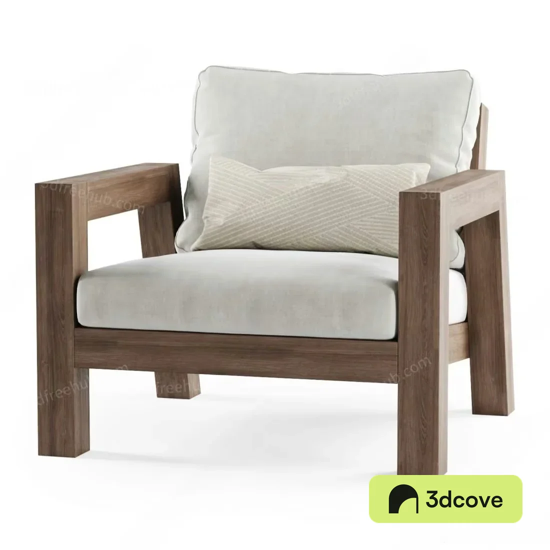 Wooden Armchair