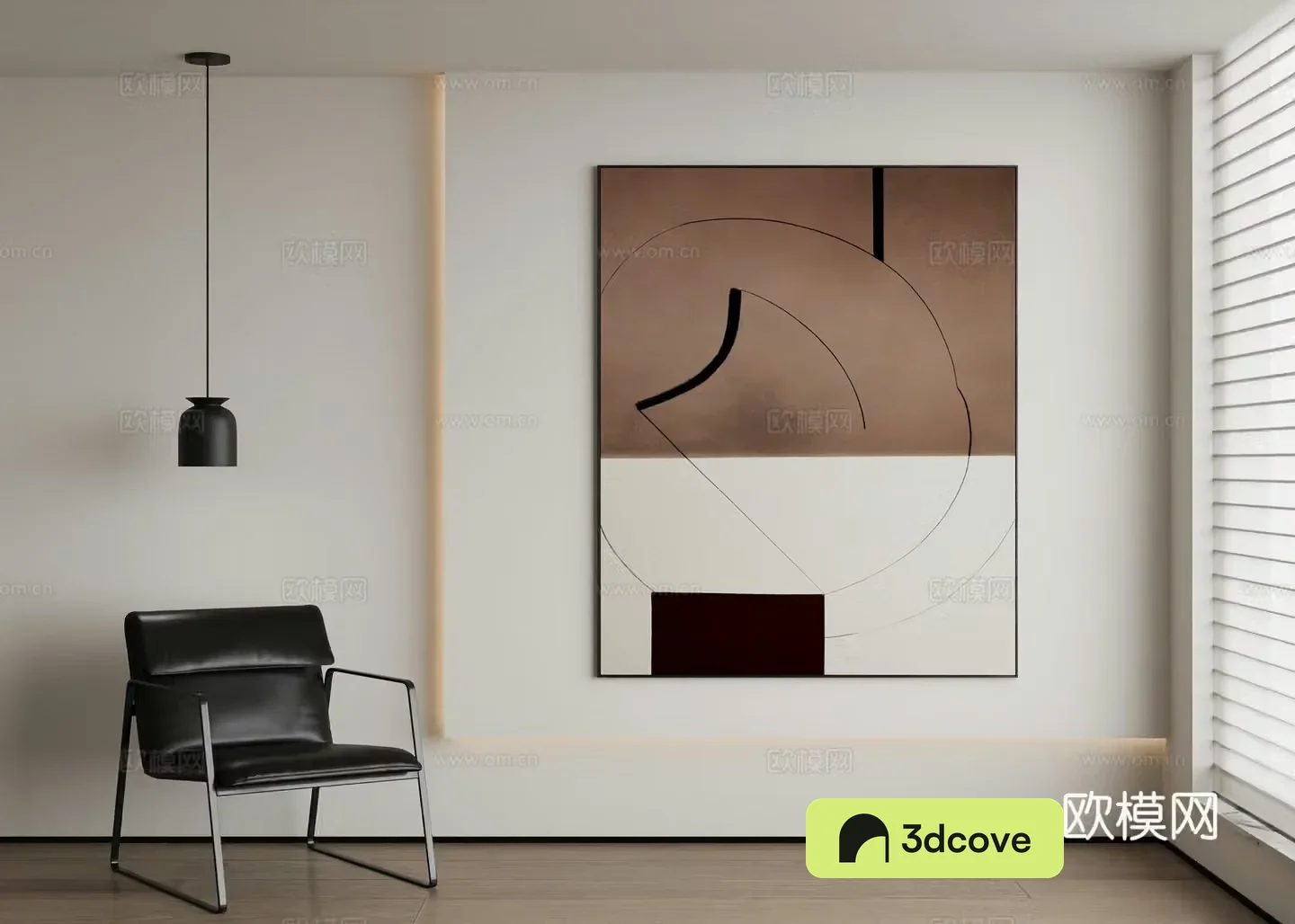 Modern abstract painting decorative painting