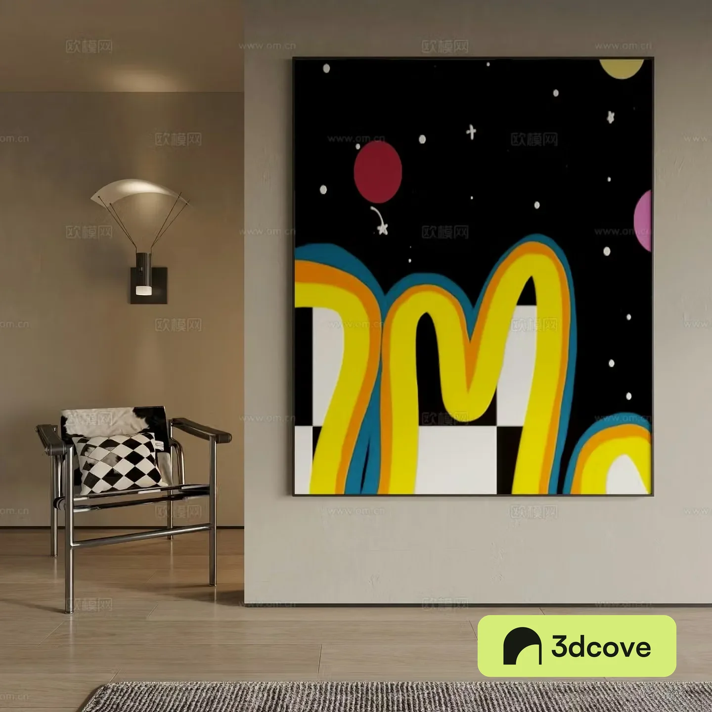 Modern decorative painting