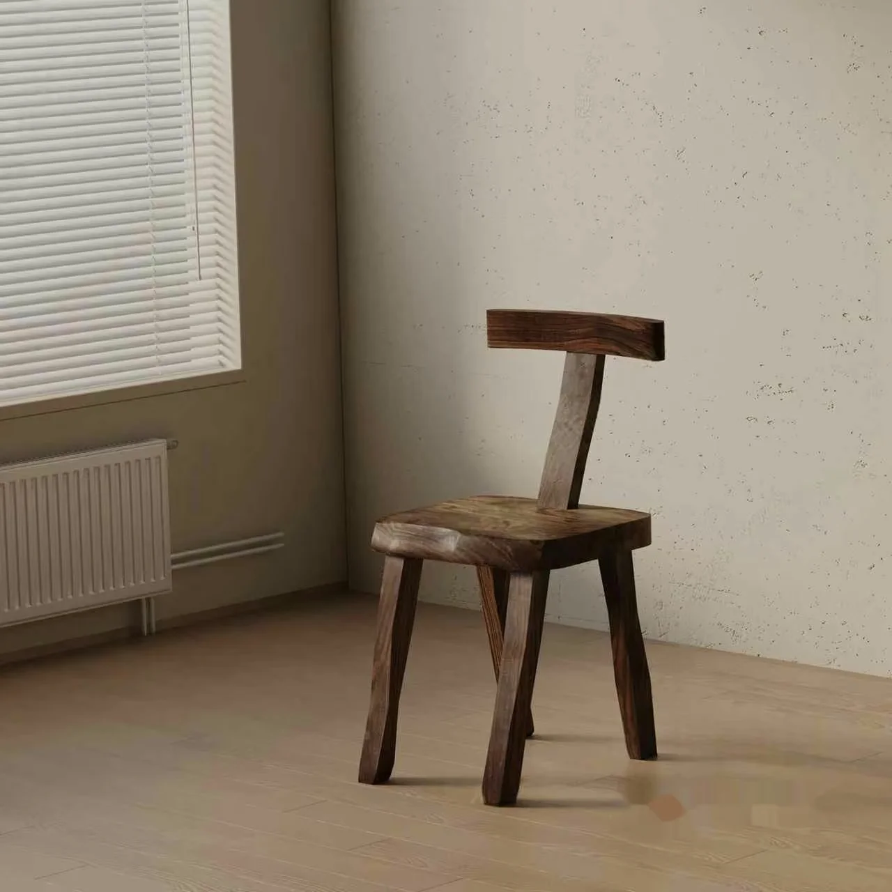Wooden Dining Chair 3D Model – 9156 – VRAY Render