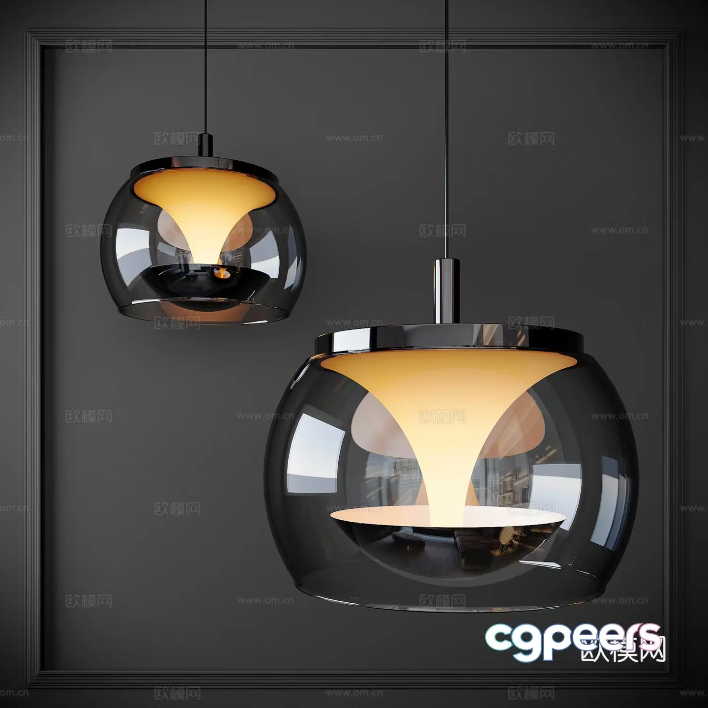 Chandelier Small Chandelier Glass Chandelier Bedside Chandelier Art Chandelier Restaurant Chandelier 3D Model