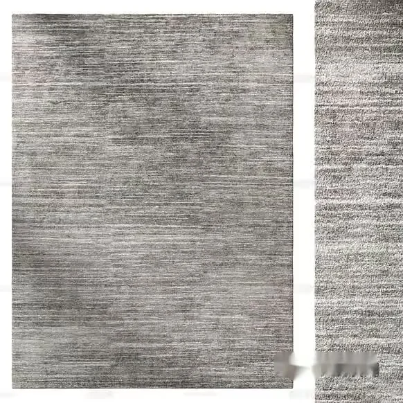 A Gray Rug With A Subtle Pattern 3D Model – 3689 – CORONA Render
