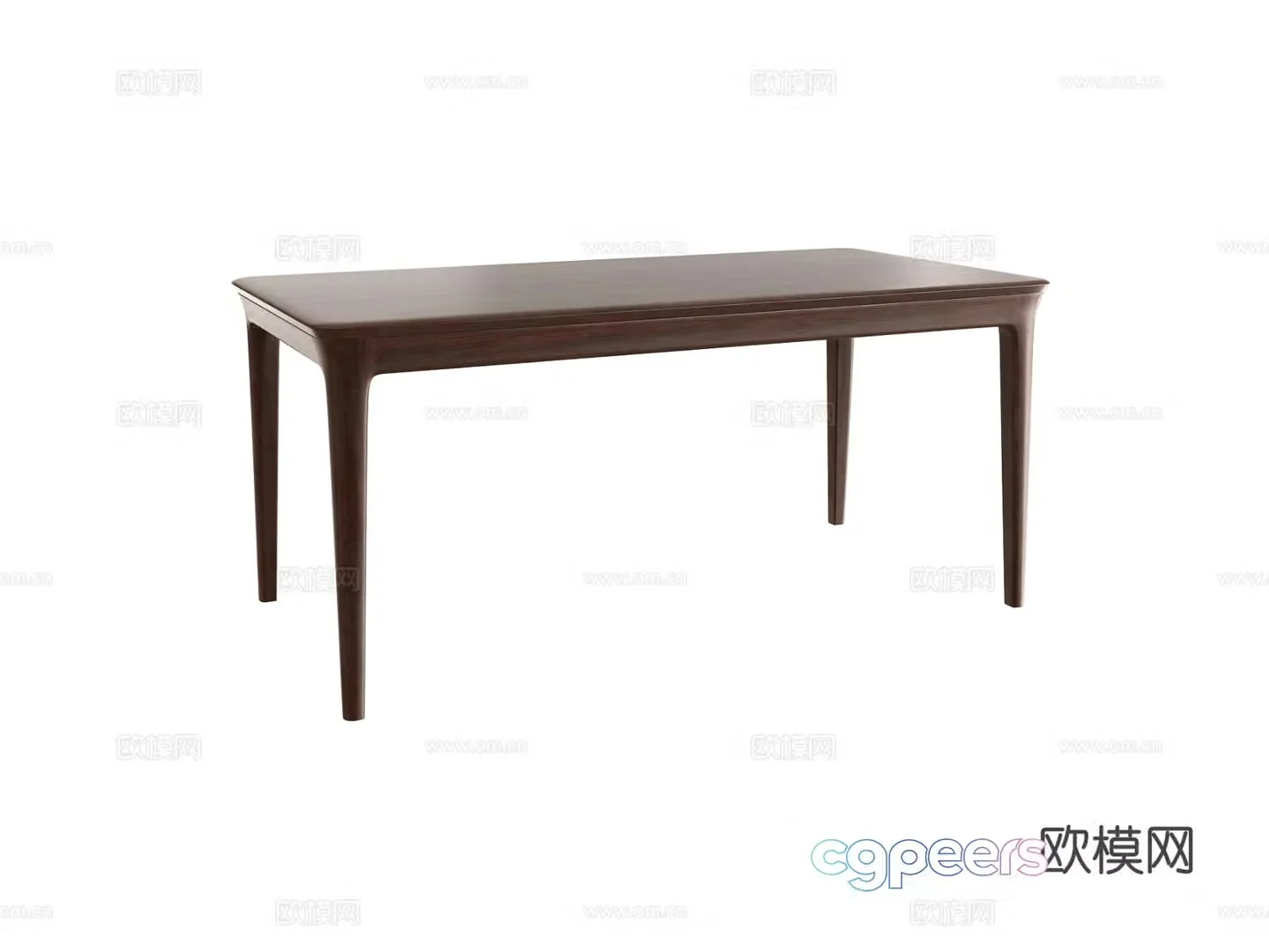 New Chinese dining table 3d model