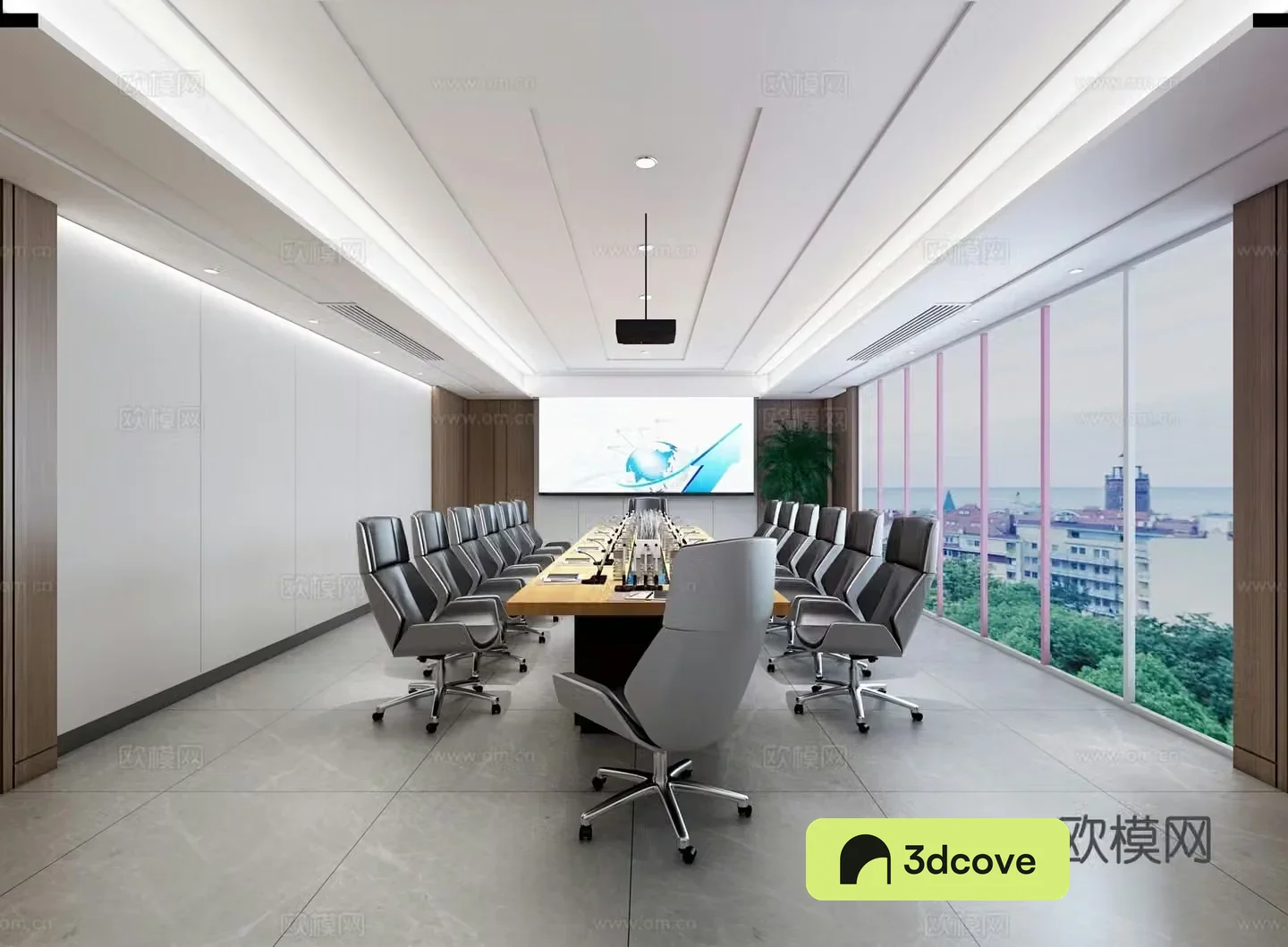 Modern conference room