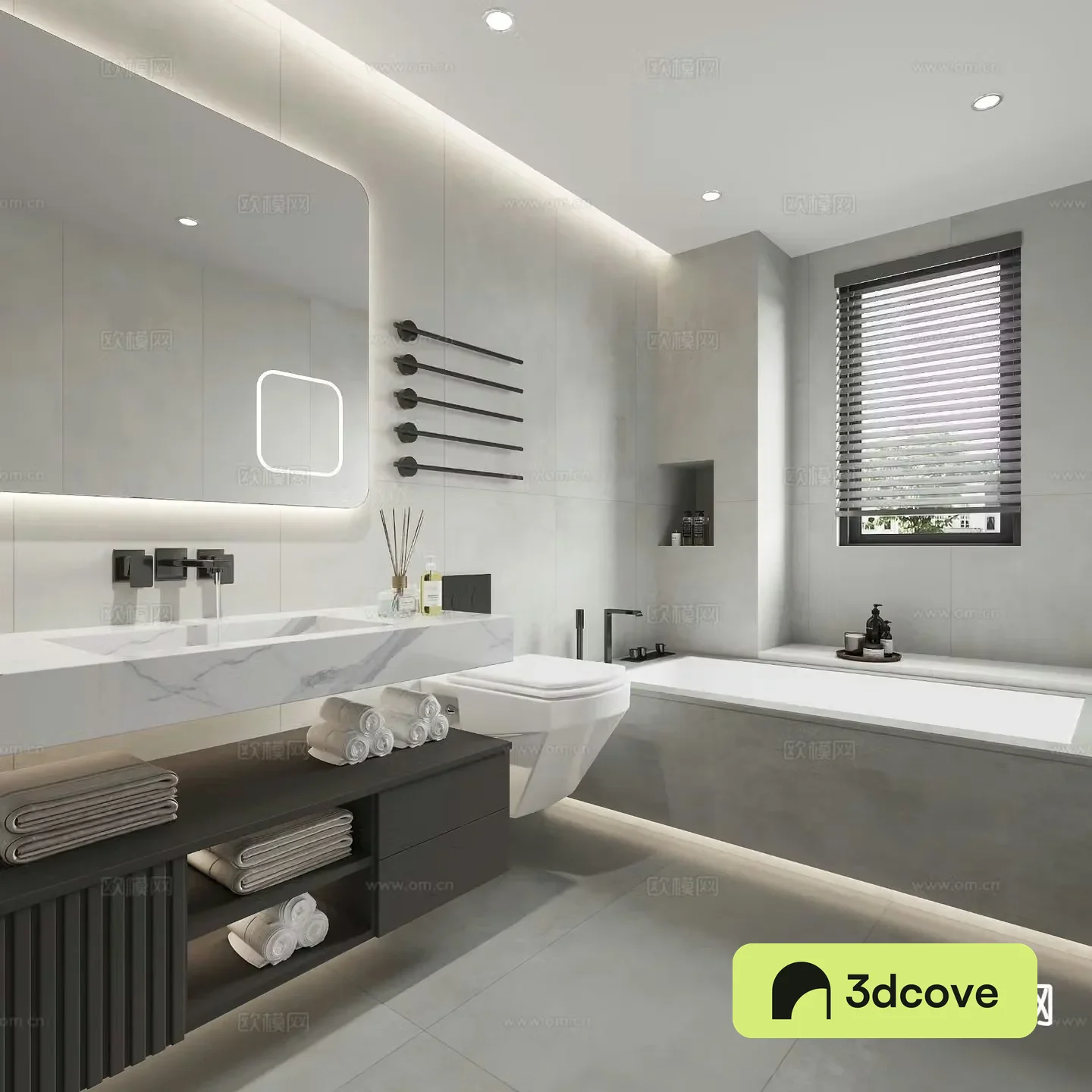 Modern bathroom