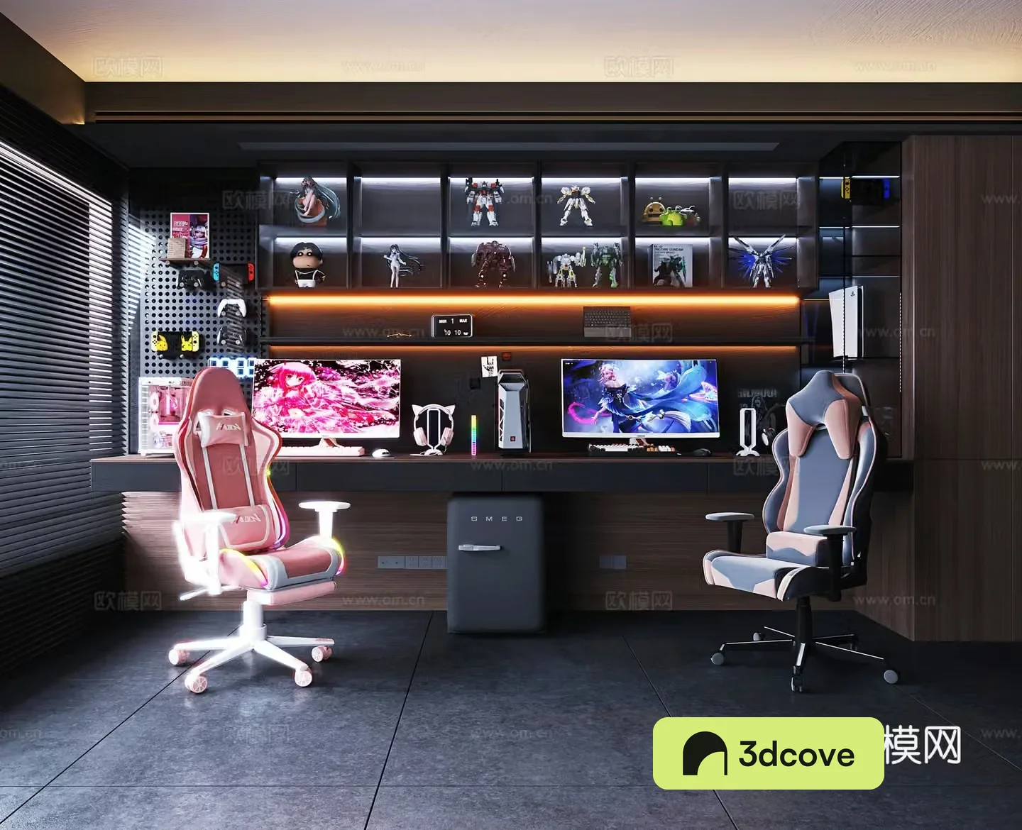 Modern eSports room game room