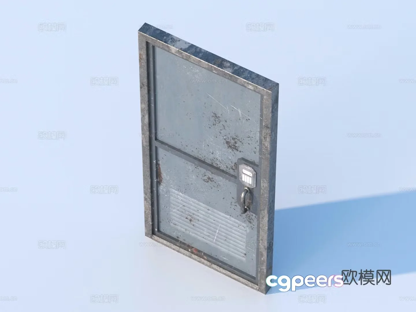 Door Iron Door Door 3D Model
