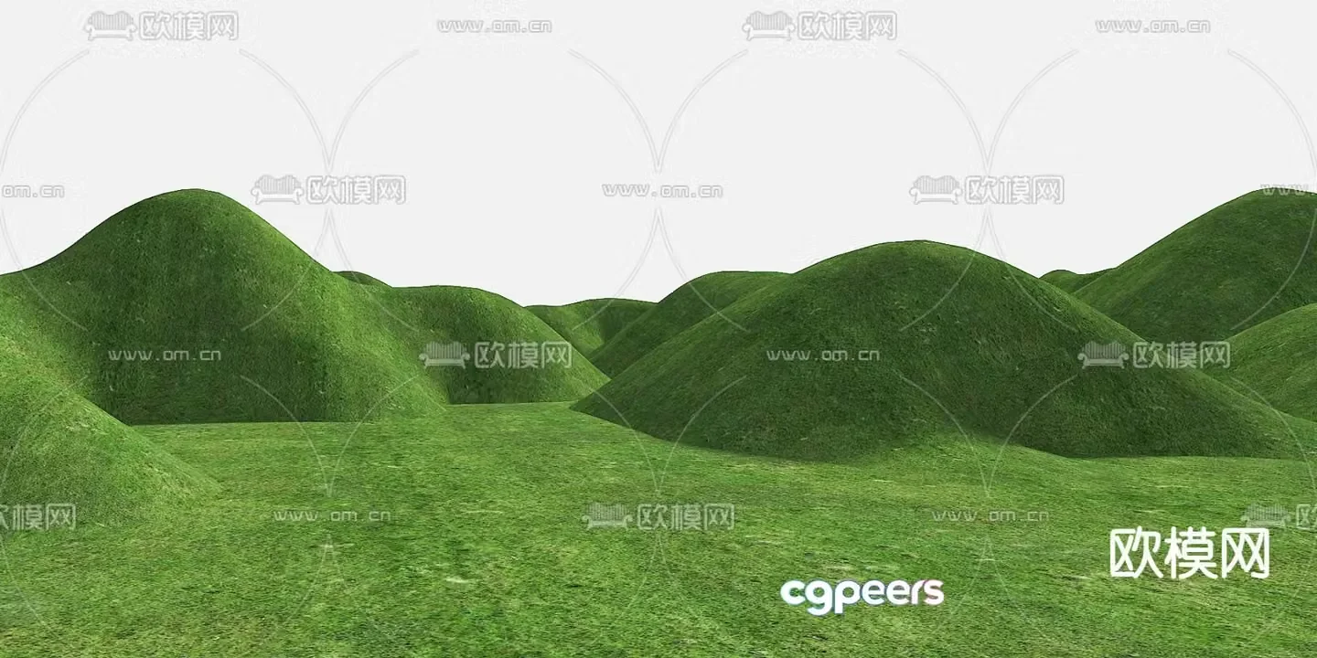 Mountains mountains micro-terrain 3d model