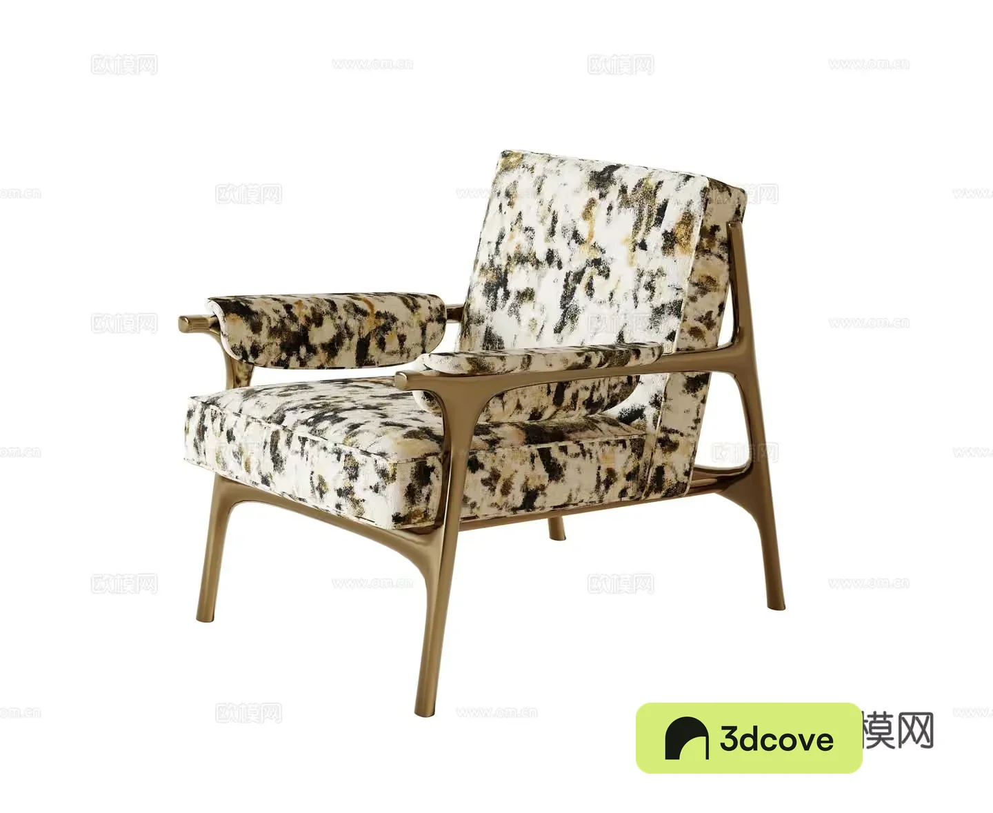 Modern Gold Chair