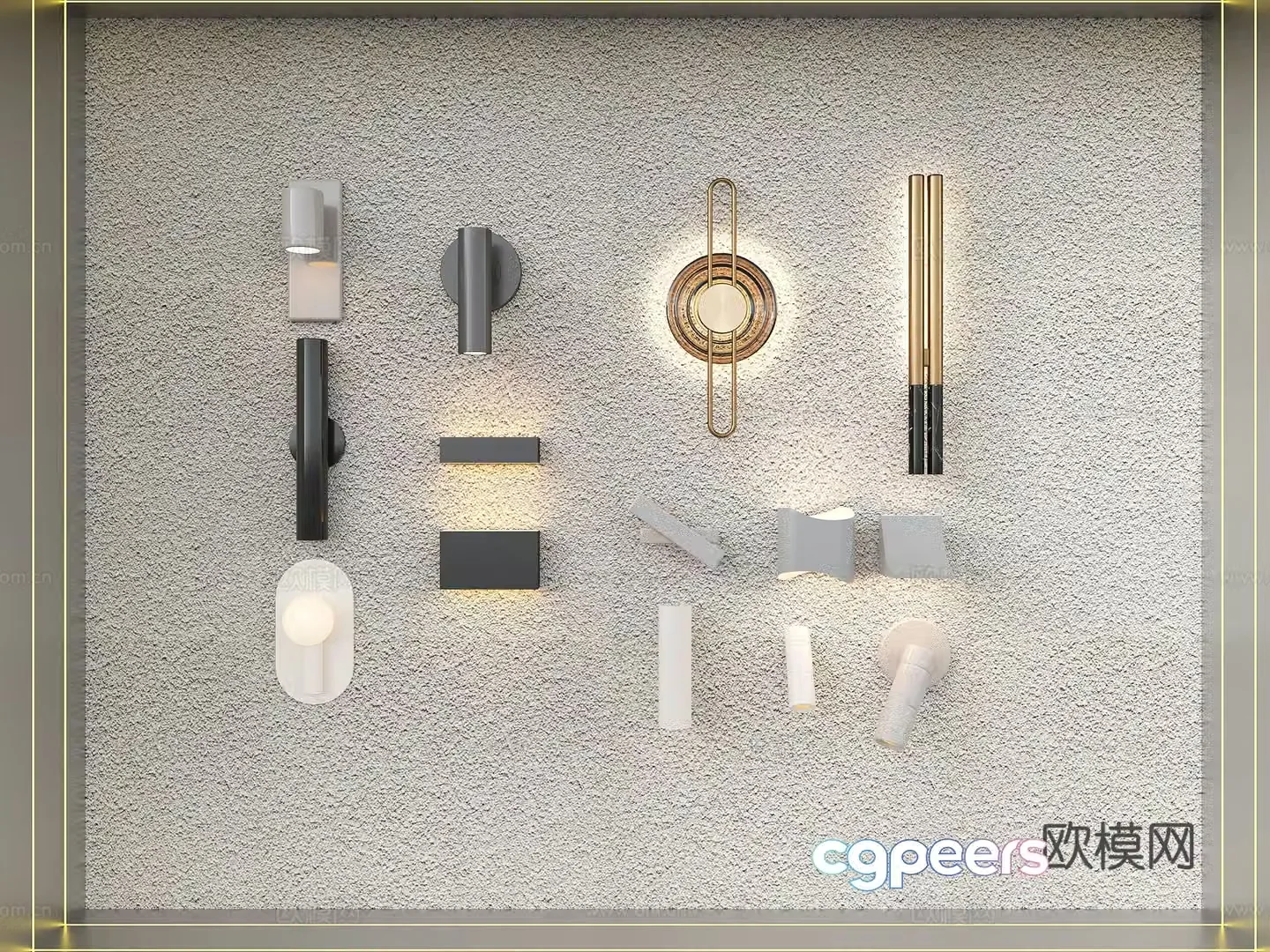 Modern wall lamp Bedside wall lamp Reading wall lamp Bedside wall lamp Outdoor wall lamp 3D model