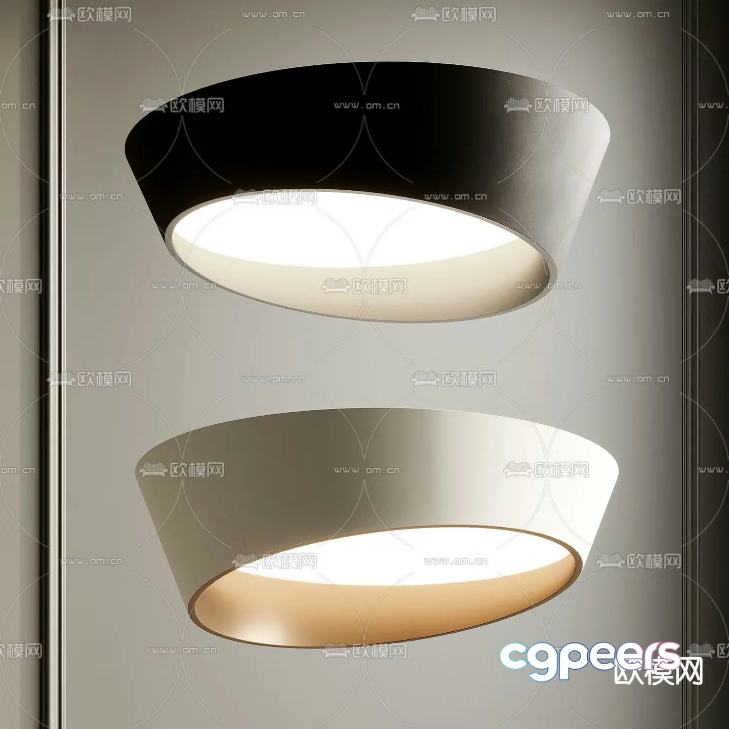Ceiling lamp bedroom lamp 3d model