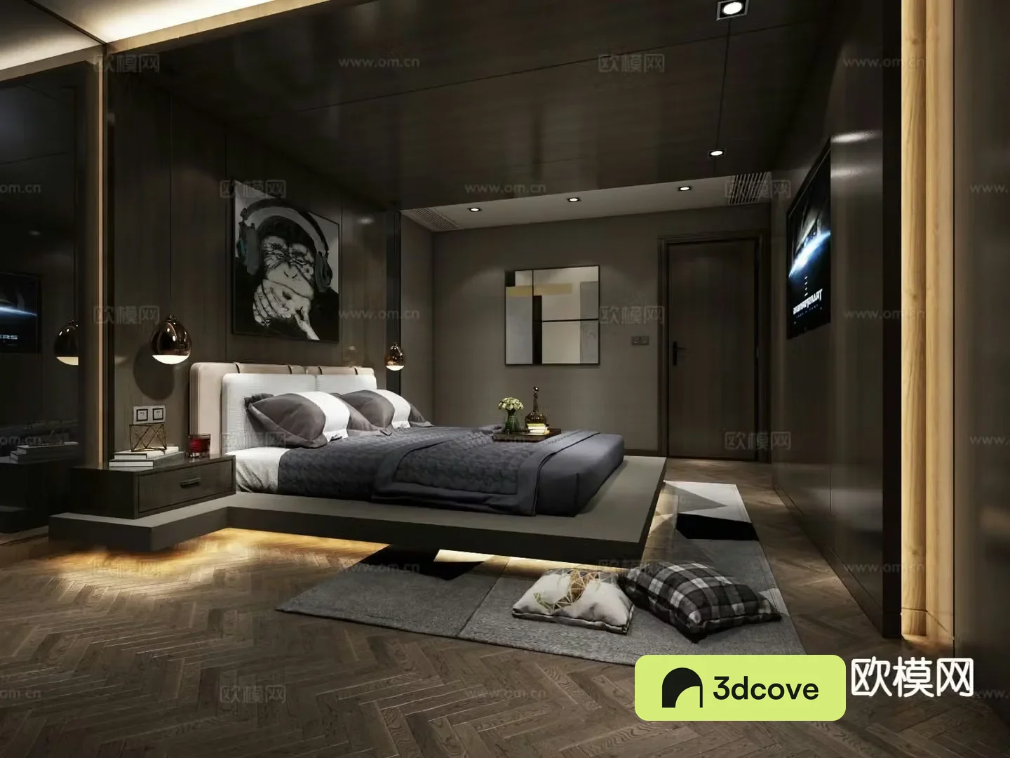Modern bedroom master bedroom