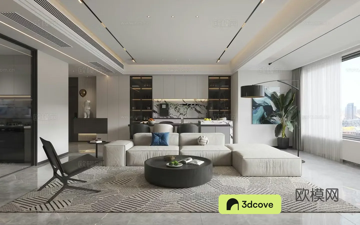 Modern Italian dining room