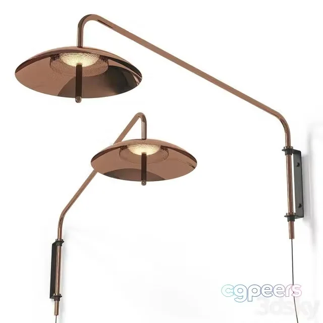 3ds Max Free – Lightology SIGNAL SWING ARM WALL LIGHT By Souda