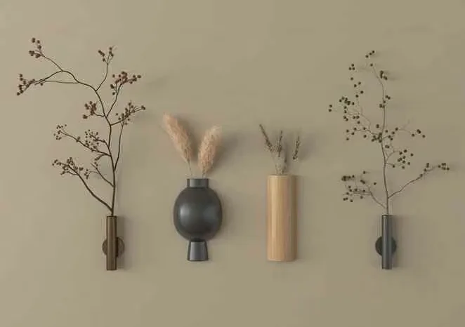 A Collection Of Vases 3D Model – 14612 – VRAY Render