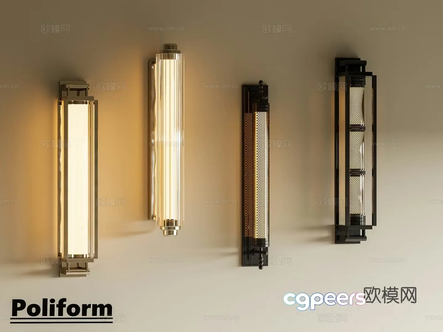 New Chinese table lamp medieval table lamp linen lampshade wooden table lamp 3D model