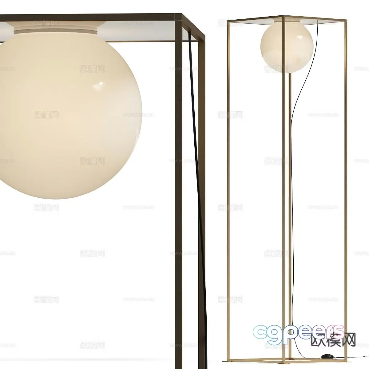 Floor lamp 3d model