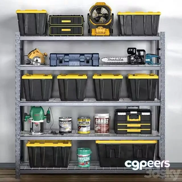 3ds Max Free – Garage tools set 12