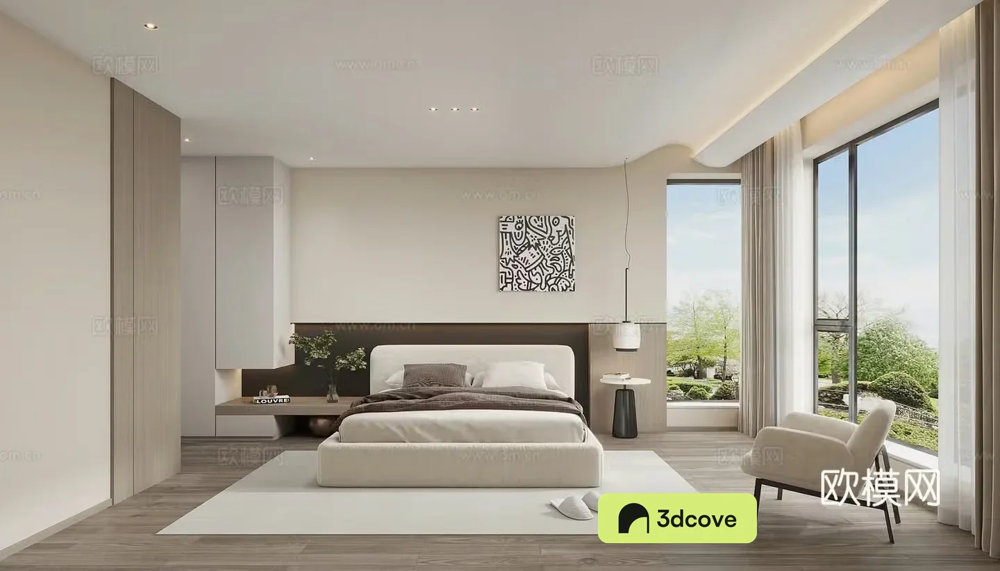 Creamy Bedroom Master Bedroom