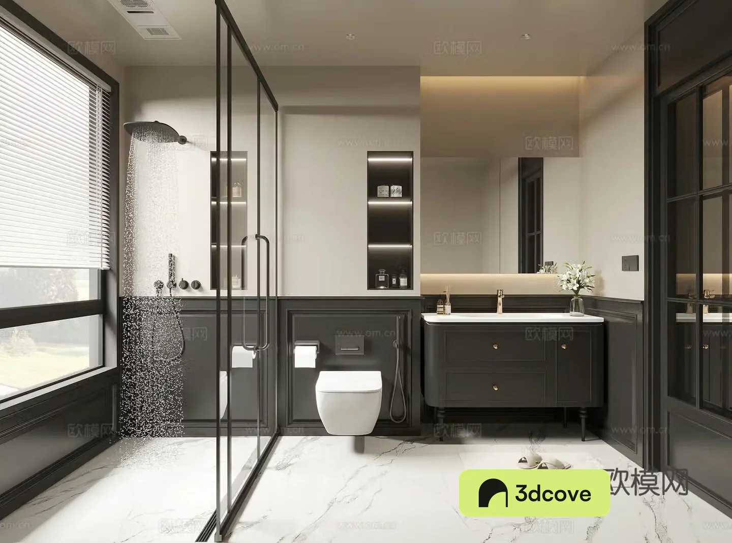 French bathroom
