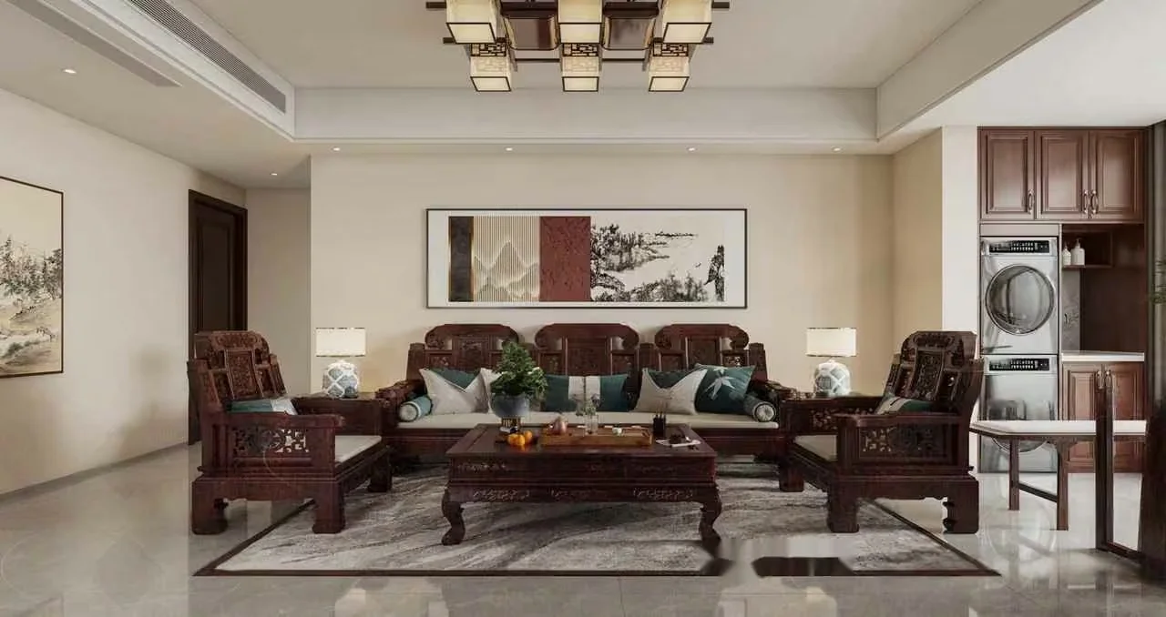 Modern Living Room 3D Model – 8901 – VRAY Render