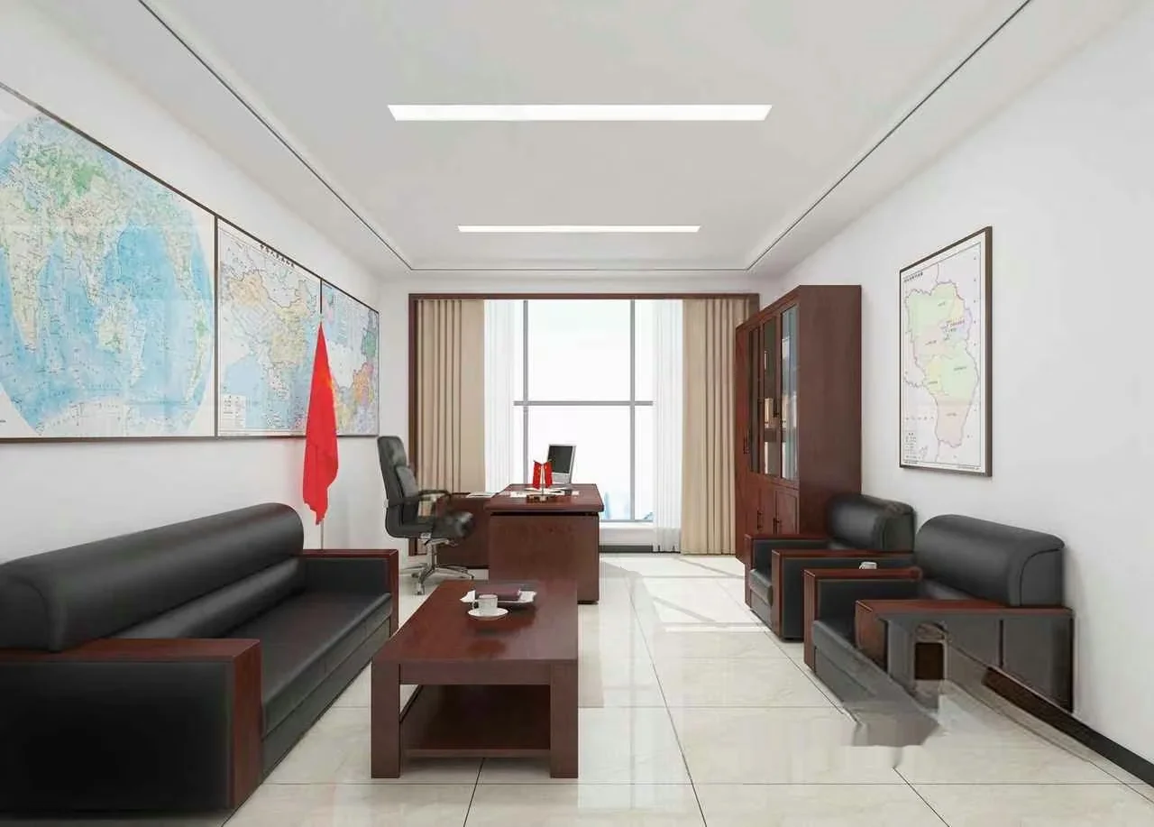 A Modern Office Room 3D Model – 2168 – VRAY Render