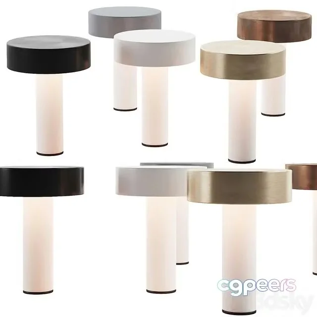 3ds Max Free – 017 Davide Groppi POPUP Lamp 00