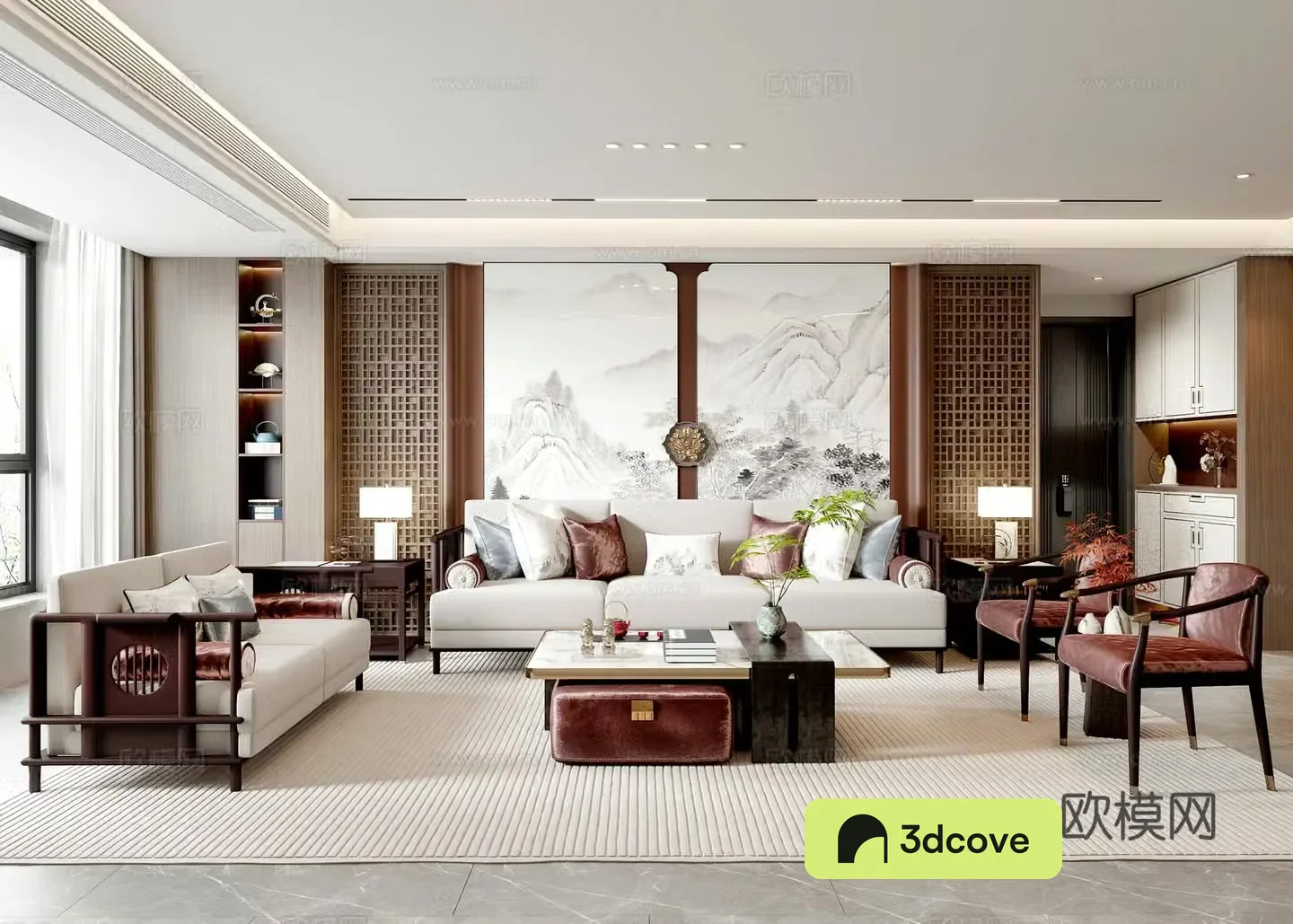 New Chinese living room