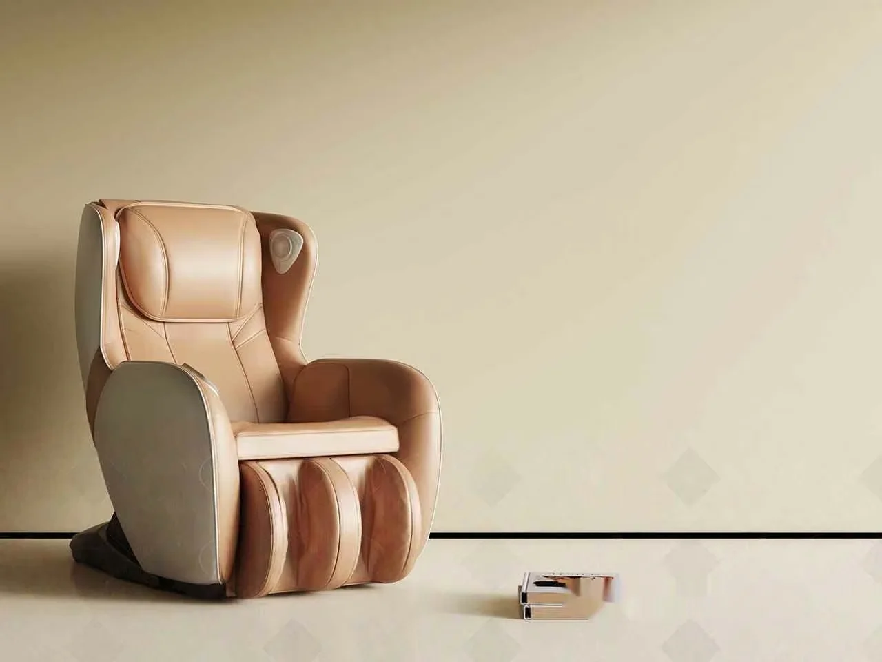 Brown Leather Chair 3D Model – 15644 – VRAY Render