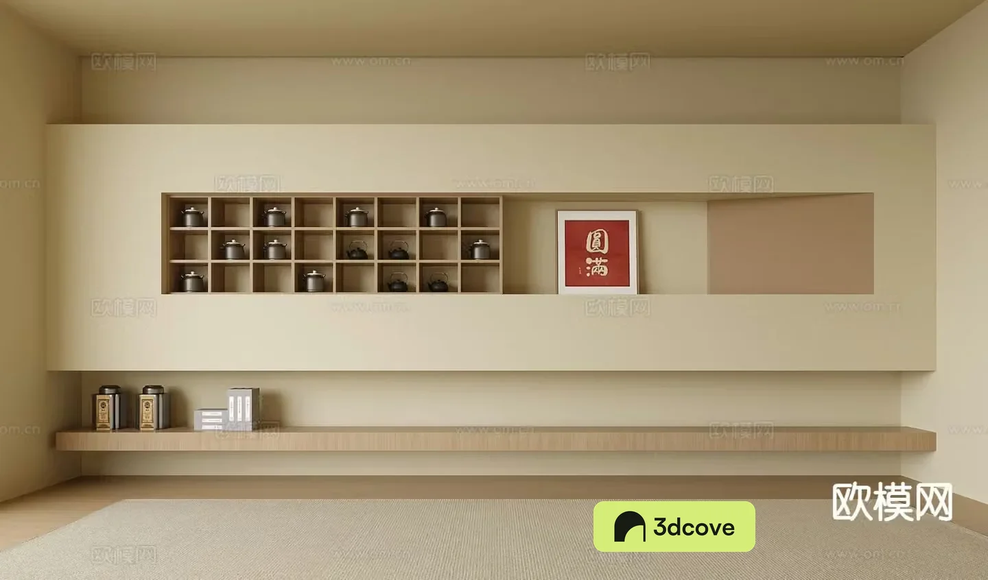 New Chinese style tea cabinet