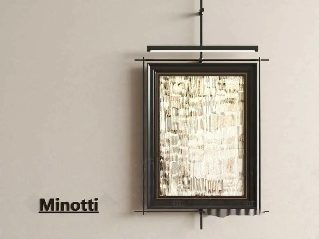 Modern Light Fixture 3D Model – 15890 – VRAY Render