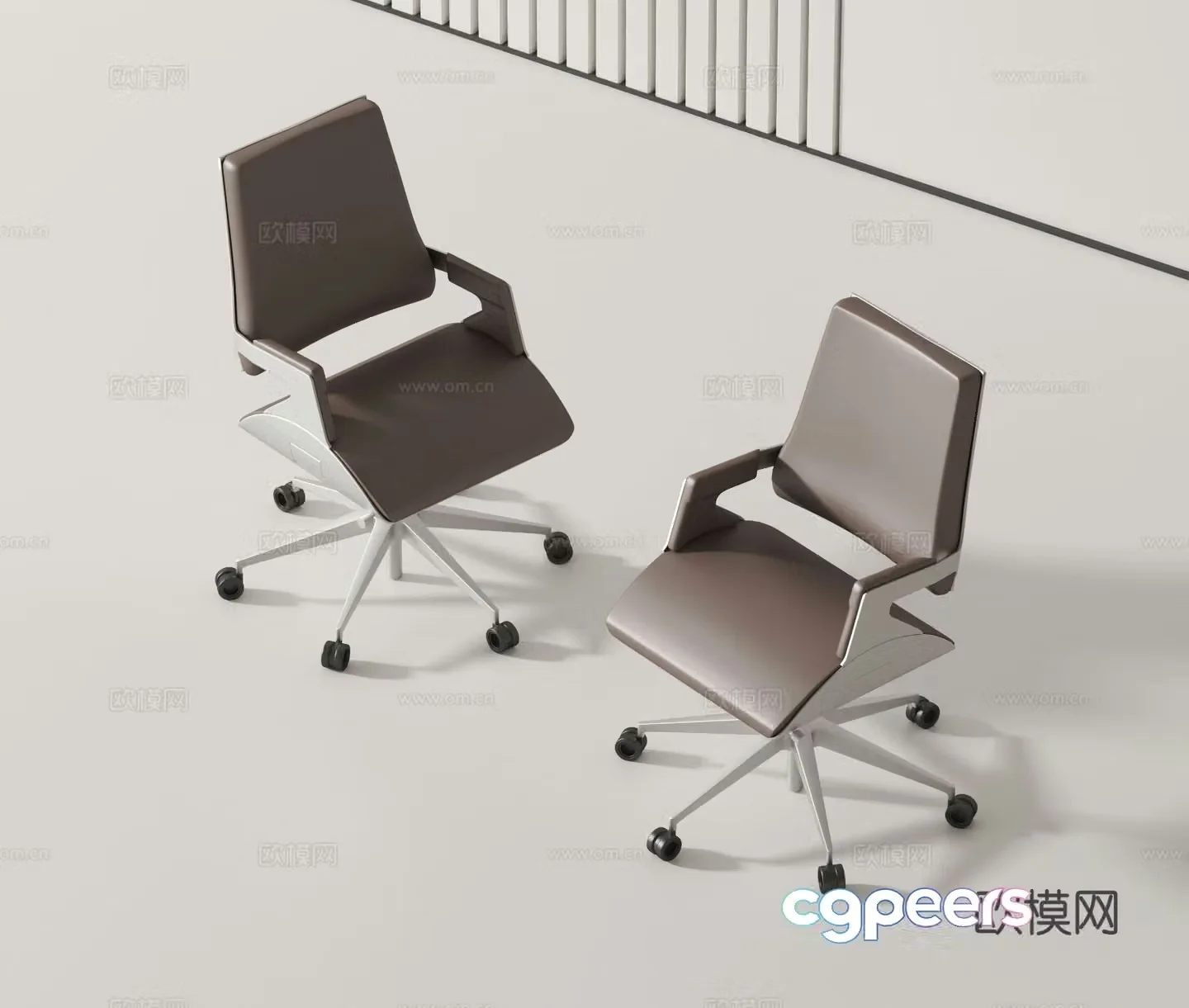 Modern office chair 3d model
