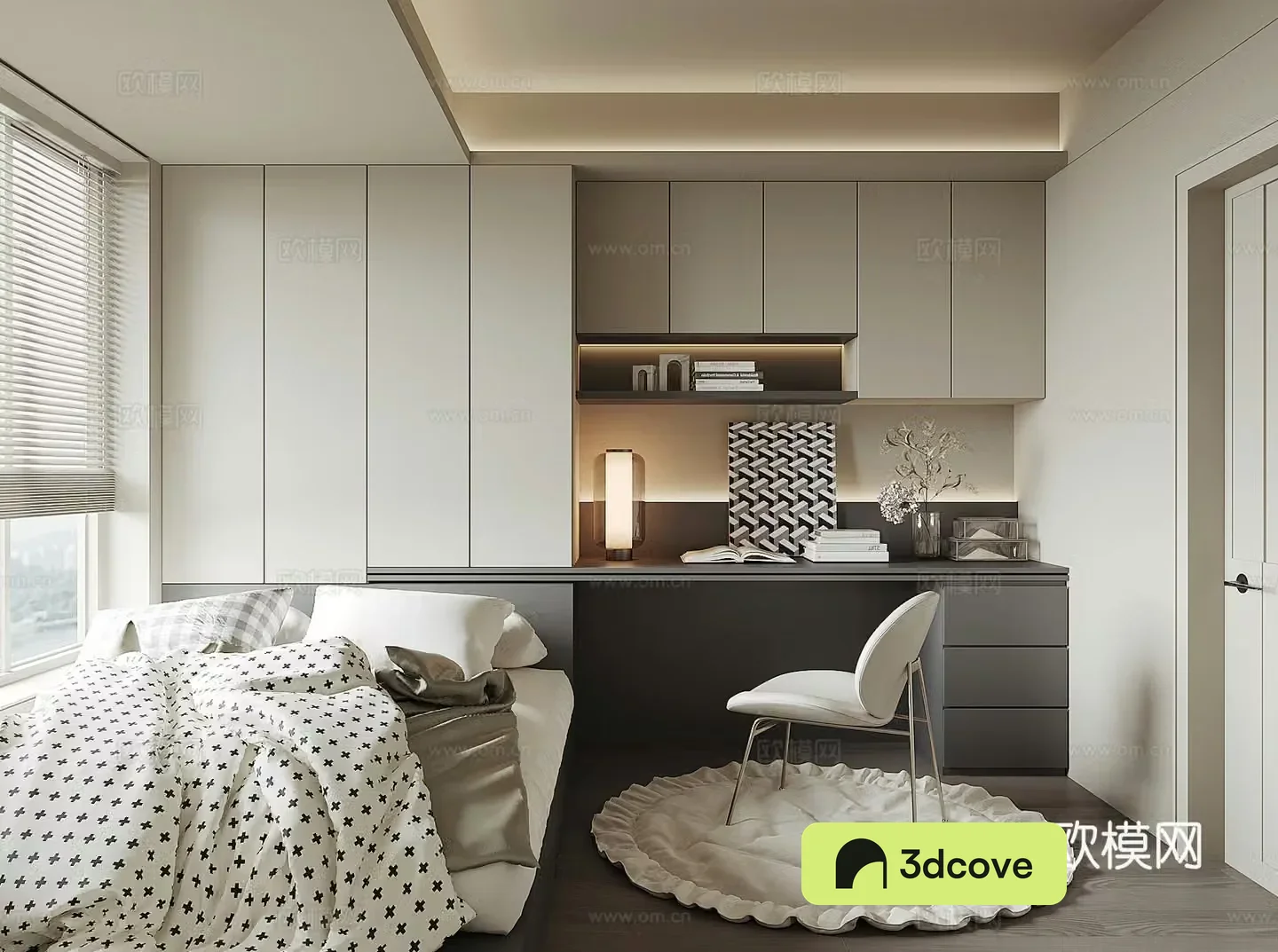 Modern tatami bedroom