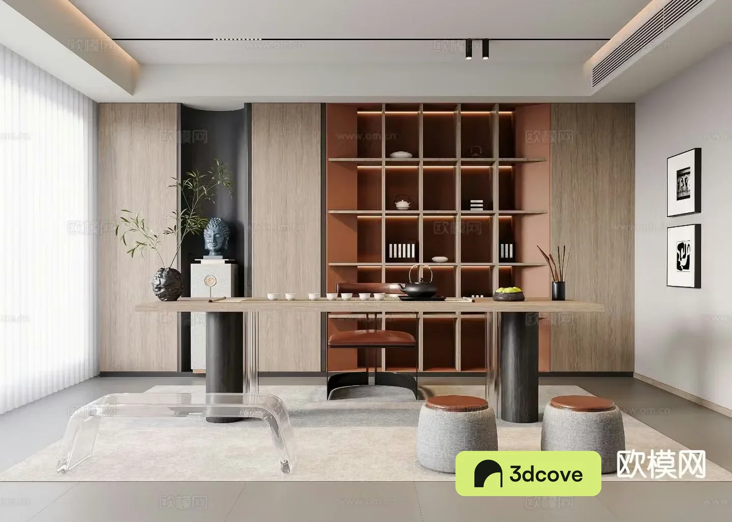 New Chinese tea room