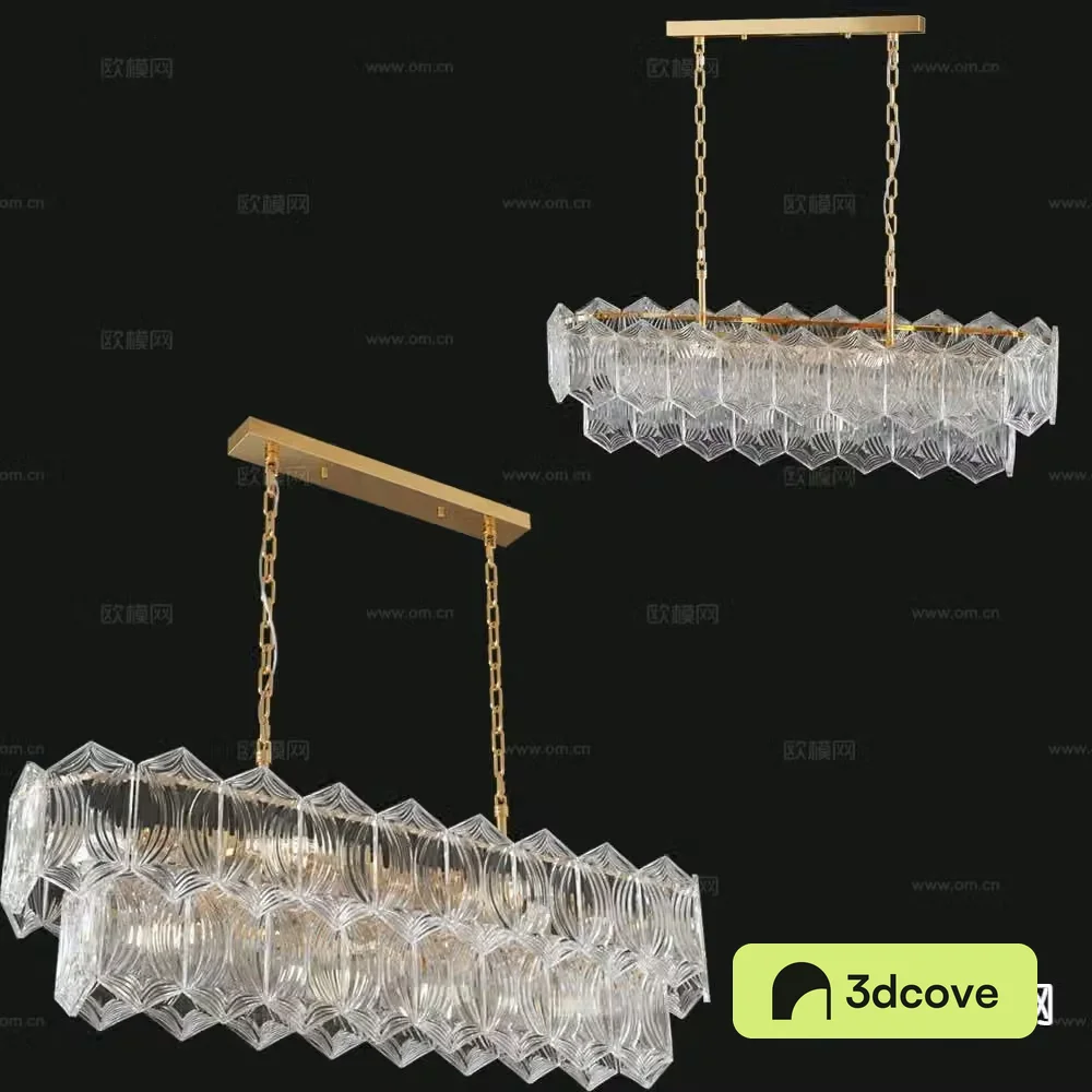 Light luxury chandeliers crystal chandeliers glass chandeliers