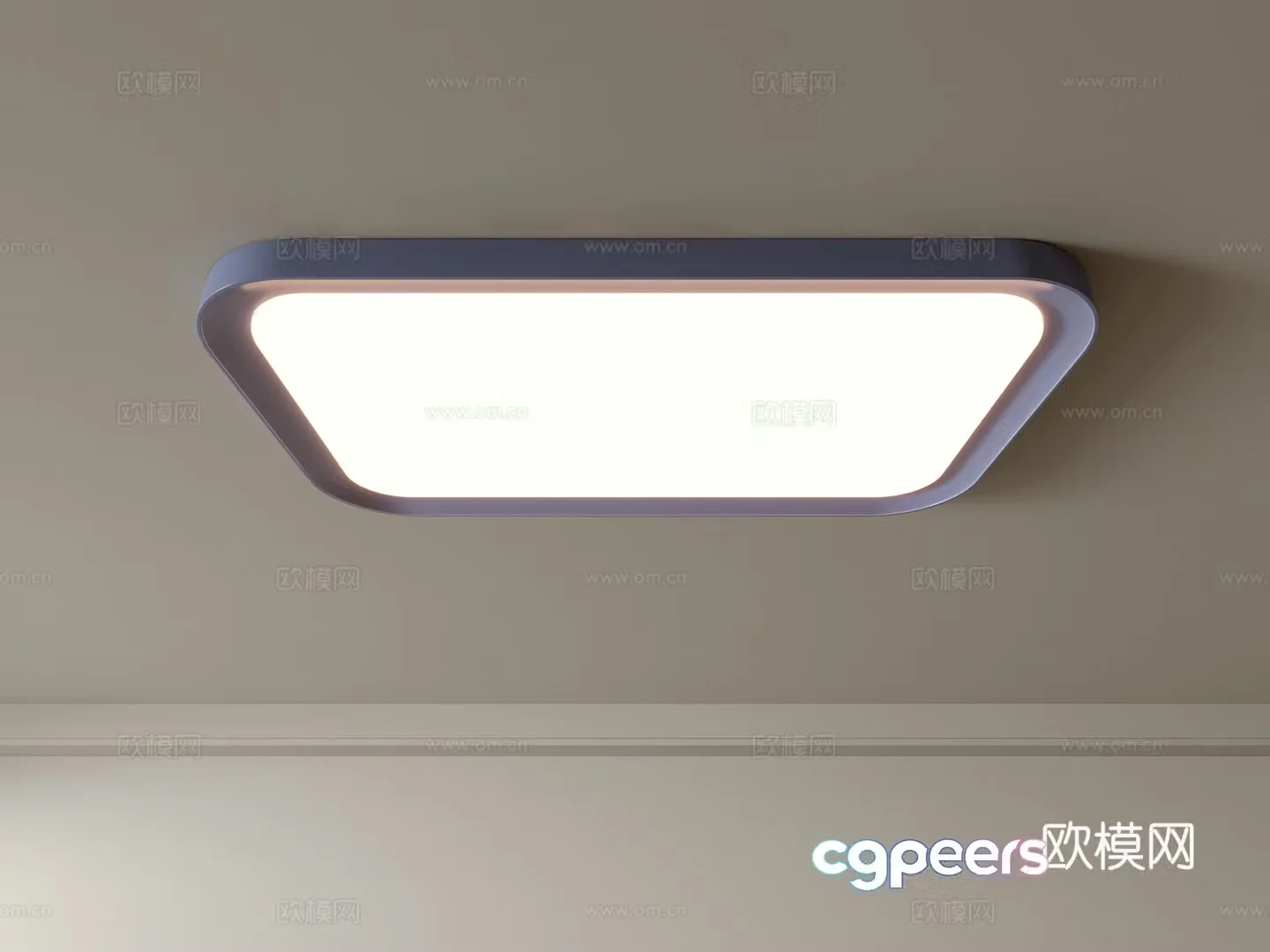 Modern ceiling lamp Geometric ceiling lamp Bedroom lamp Artistic shaped lamp Fashion living room lamp 3D model
