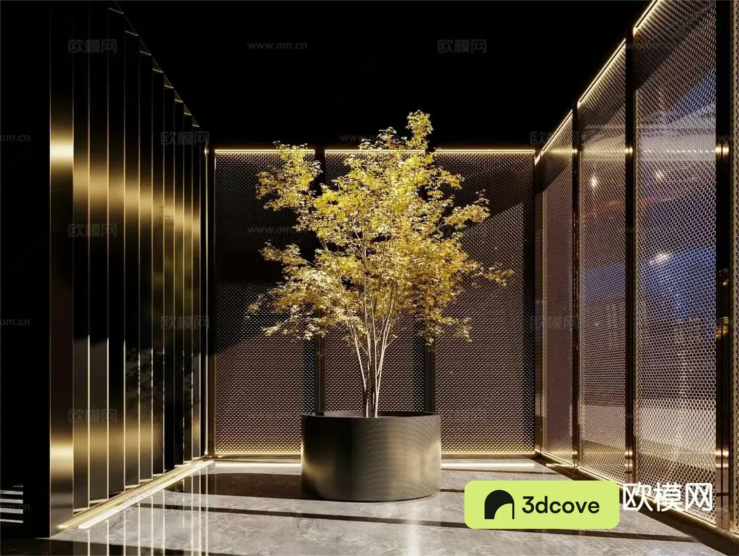 Interior Decoration Tree Indoor Tree Pool