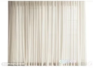 White Sheer Curtains 3D Model – 280 – VRAY Render